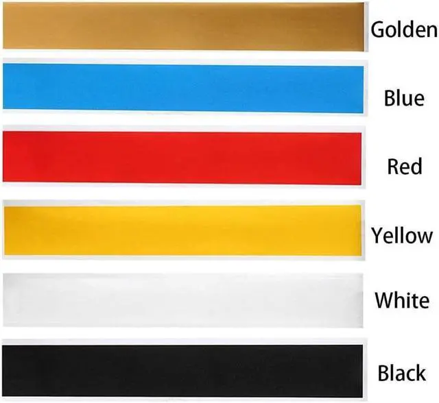 Alt view image 4 of 7 - Paiying Black Car Windshield Shade Reflector Sticker Window Visor Stripe Decal 6" x 60''