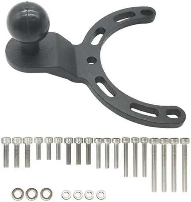 Main image of Acaigel Motorcycle Gas Tank Phone Mount Bracket 1 inch Ball Adapter for Kawasaki Honda