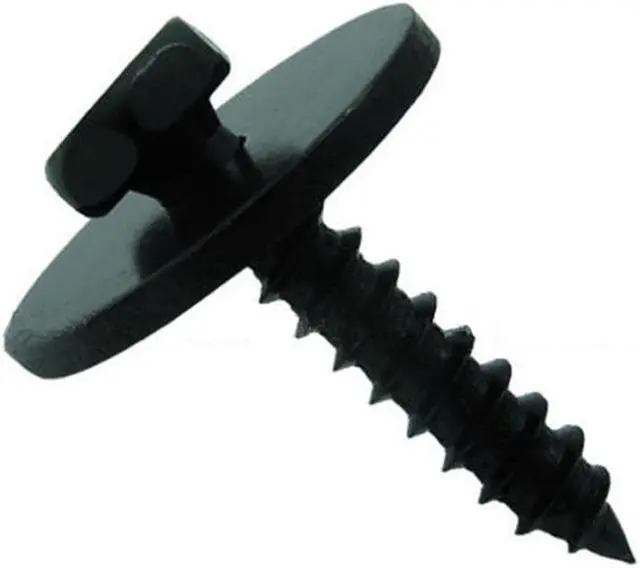 Main image of Paiying 100Pcs Metal Car Screw Body Fender Bumper Retainer Clips 7mm Hex (4.2-1.41x22mm) Ship?from?USA