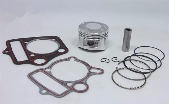 Alt view image 6 of 7 - Paiying Big bore 54mm cylinder kit piston ring gasket change 110cc to 125cc Dirt Pit USA
