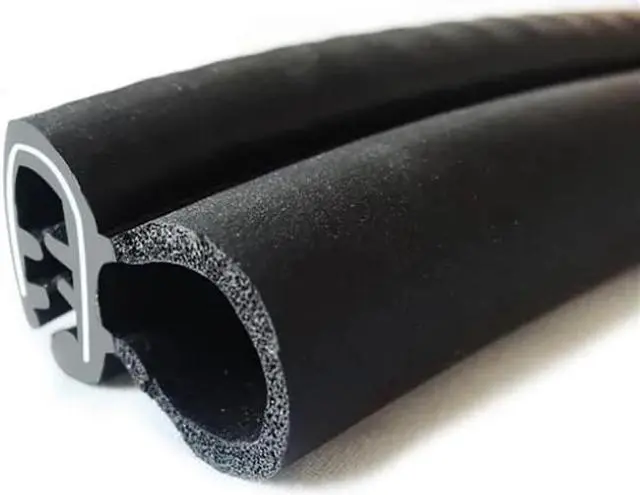 Alt view image 6 of 7 - Paiying 4M 157'' O-U Shaped Car Rubber Seal Door Trunk Lid Edge Protector Weatherstrip