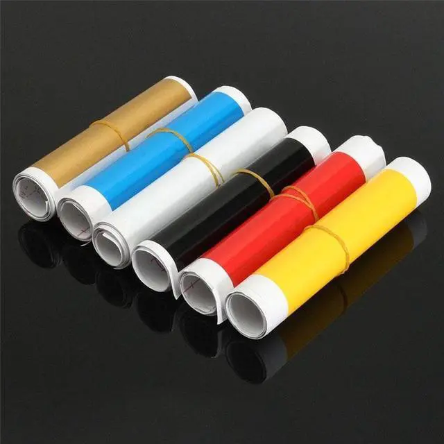 Alt view image 5 of 7 - Paiying Black Car Windshield Shade Reflector Sticker Window Visor Stripe Decal 6" x 60''