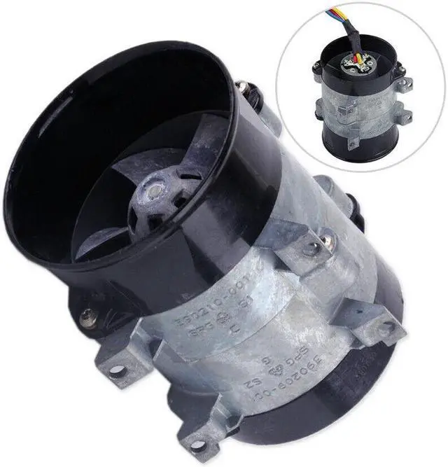 Alt view image 5 of 7 - Acaigel 12V 16.5A Car Turbine Turbo Charger Air Intake Boost + 30A ESC Controller USA