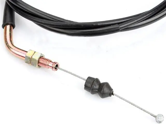 Alt view image 3 of 7 - Acaigel 2x Moped Scooter Bike Throttle Turn Handlebar Grip Cable for GY6 125cc-150cc ATV