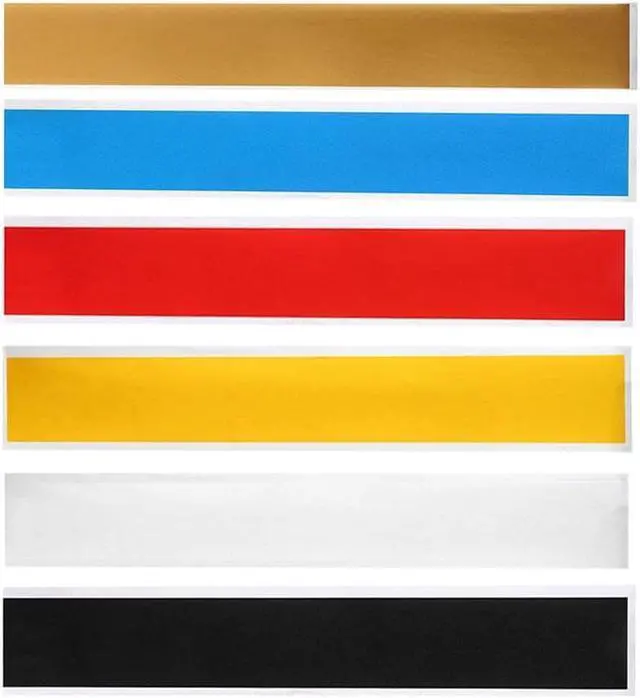 Main image of Paiying Black Car Windshield Shade Reflector Sticker Window Visor Stripe Decal 6" x 60''