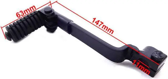 Alt view image 5 of 7 - Acaigel 1x Fold-up Gear Shifter Shift Lever Pedal For YX Lifan Dirt Pit Bike ATV Scooter