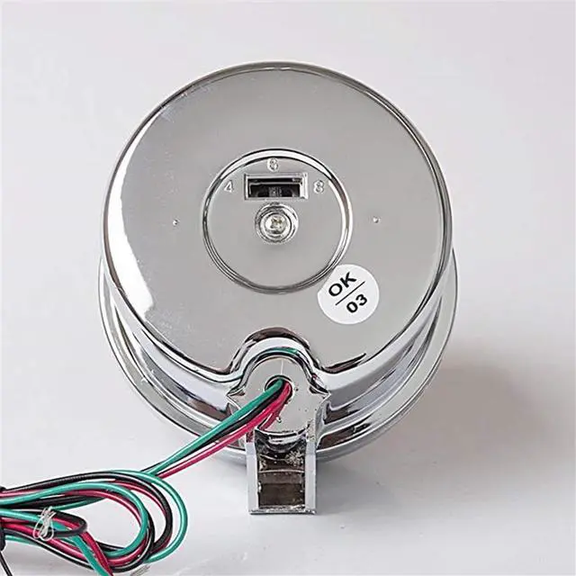 Alt view image 3 of 7 - Paiying Chrome 95mm Car Tachometer Gauge Tacho Meter 0-8000 RPM Shift Light 7 Backlit