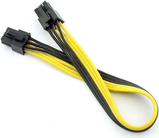 Main image of Paiying 10pcs PCIE PCI Express 6 to 6 Pin Male Graphics Video Card Power Cable Connector