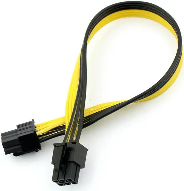 Alt view image 5 of 7 - Paiying 10pcs PCIE PCI Express 6 to 6 Pin Male Graphics Video Card Power Cable Connector
