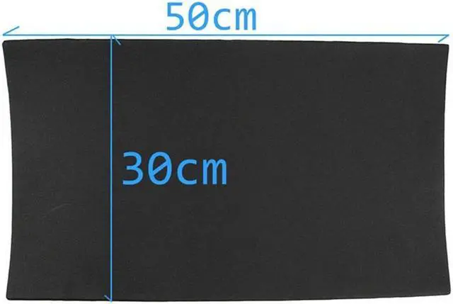 Alt view image 5 of 5 - Paiying 9 Sheet 6mm Thickness Car SUV Sound Proofing Deadening Insulation Cotton 30*50cm