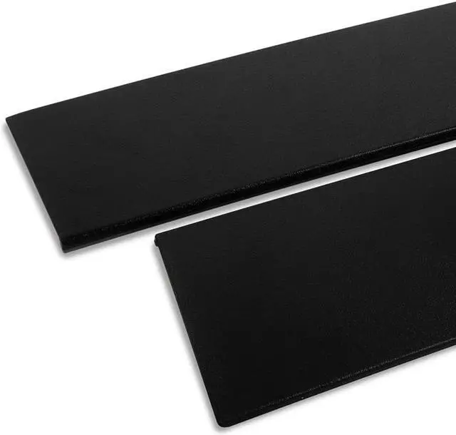 Alt view image 3 of 7 - Paiying Front Left Right B Pillar Post Moulding Cover Trim Black For Dodge Grand Caravan