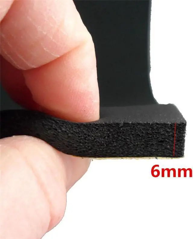 Alt view image 2 of 5 - Paiying 9 Sheet 6mm Thickness Car SUV Sound Proofing Deadening Insulation Cotton 30*50cm