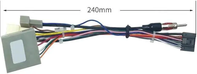 Alt view image 5 of 6 - Acaigel 16 Pin Android Audio Radio Stereo Wiring Cable Adapter For Honda CRV Civic 06-09