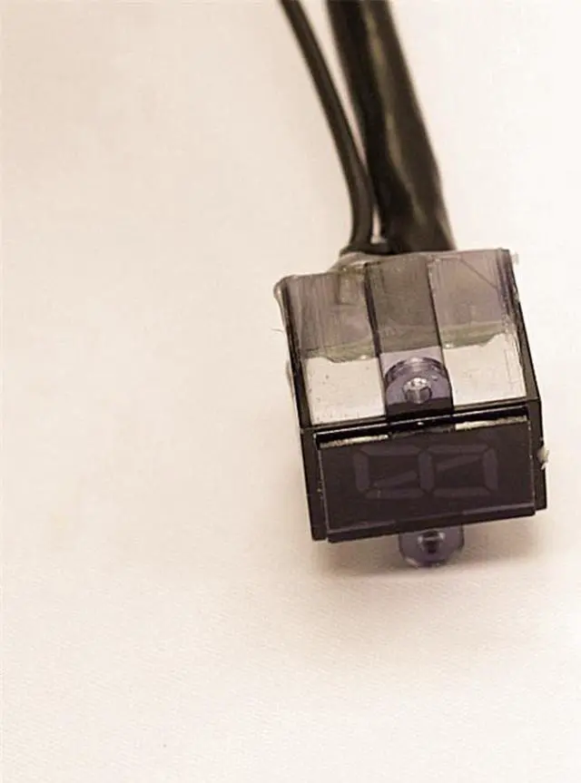 Alt view image 4 of 7 - FYUU 6 Speed N-6 Digital Gear Indicator Motorcycle Display Shift Lever LED