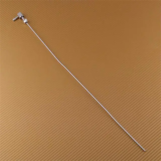 Alt view image 5 of 5 - Yassdwbn Silver Stainless Steel 470mm Car SUV Heater Fuel Gas Gasoline Tank Pick up Pipe