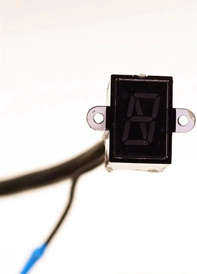 Alt view image 3 of 7 - FYUU 6 Speed N-6 Digital Gear Indicator Motorcycle Display Shift Lever LED