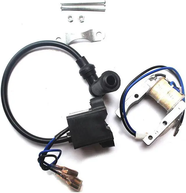 Alt view image 5 of 7 - Acaigel Ignition Coil Scooter Replacement Motor Motorcycle Scooter Racing Bicycle Spark Plug for Motorized 49cc 66cc 80cc Engine