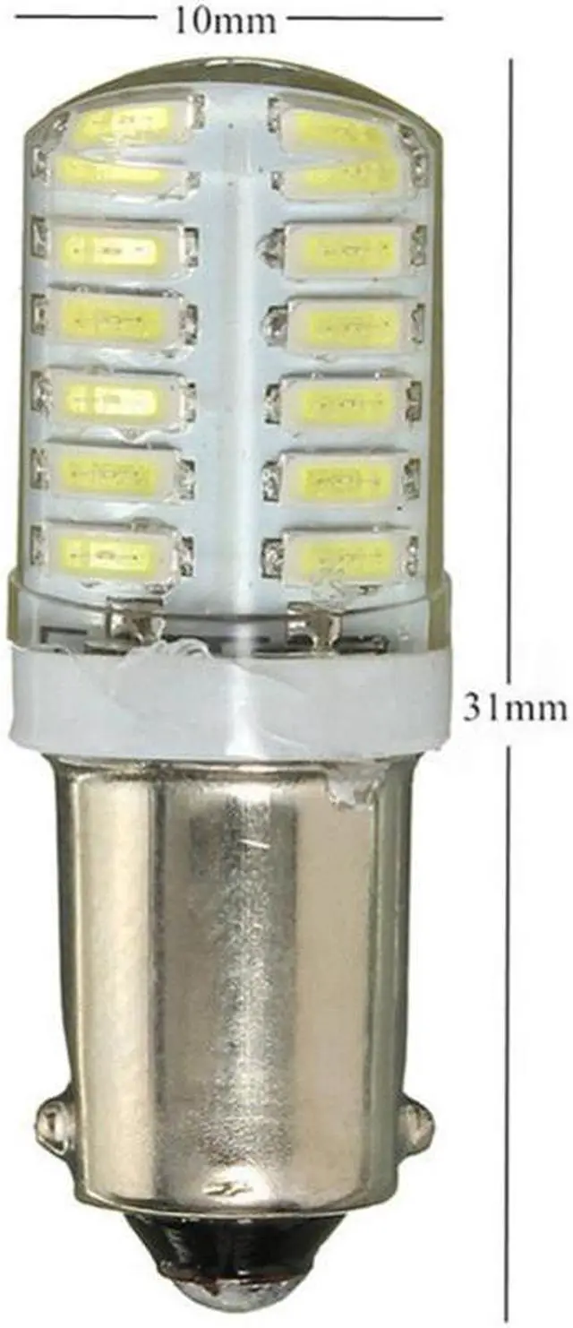 Alt view image 5 of 5 - Yingshan 10x BA9S 24SMD LED Light White Car Side Light Lamp Interior bulbs White DC 12V