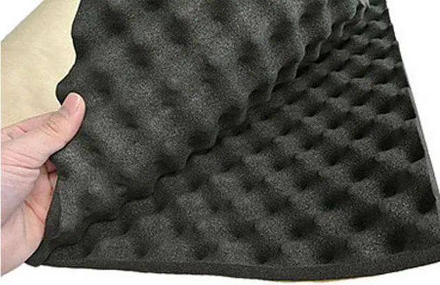 Alt view image 5 of 7 - FYUU 100cm x 50cm Car Sound Noise Insulation Mat Barrier Foam Deadener 20mm