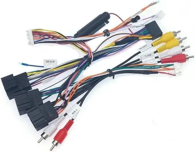 Alt view image 5 of 6 - Paiying 16Pin Android Audio Wiring Adapter For GMC Yukon 2007-14 Sierra 10-14 Silverado