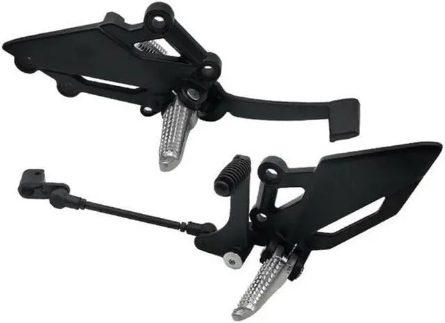 Main image of Acaigel Pair Motorcycle Shift Lever Frontset Foot Peg Bracket Footrest Pedal Shifter Aluminum