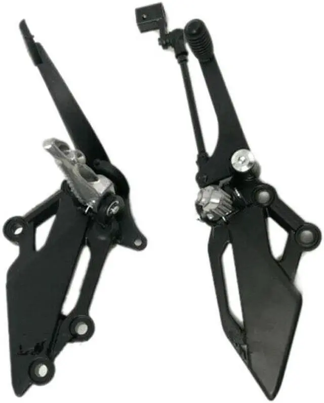 Alt view image 5 of 7 - Acaigel Pair Motorcycle Shift Lever Frontset Foot Peg Bracket Footrest Pedal Shifter Aluminum