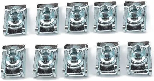 Alt view image 3 of 7 - Paiying 100x Mixed Auto Car Body Fender Panel Mounting U Clip Fastener Screw M4/5/6/8 US