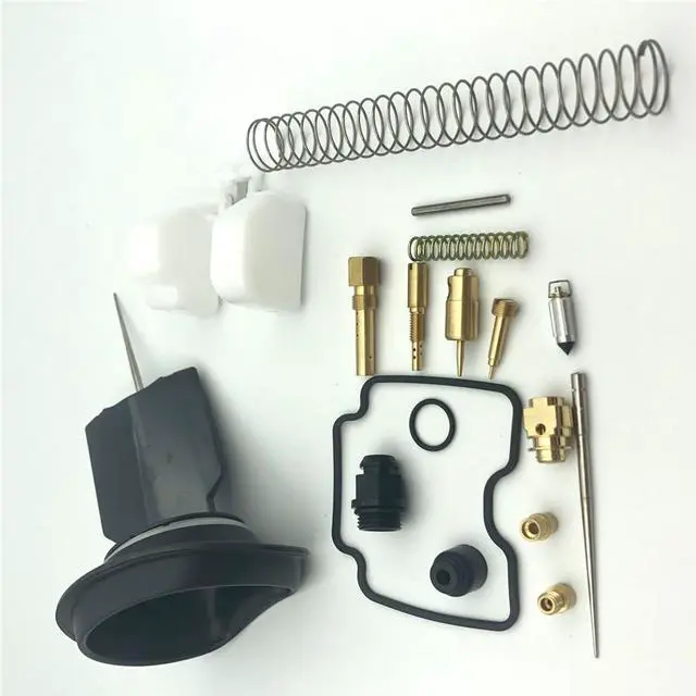 Alt view image 7 of 7 - FYUU Carburetor Repair Rebuild Kit For 2002 2003-2005 Yamaha Grizzly 660 4X4 Yfm660Fw