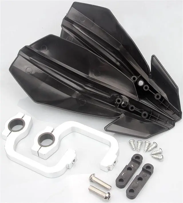 Main image of Furulu Pair 7/8" 22mm Motorcycle Handguard Hand Guard Brush Bar Off Road Dirt Pit Bike