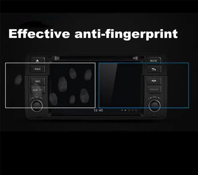 Alt view image 2 of 7 - Acaigel 9H Tempered Glass Protective Film For 10.1 Inch Car Radio GPS Navi Screen Protector