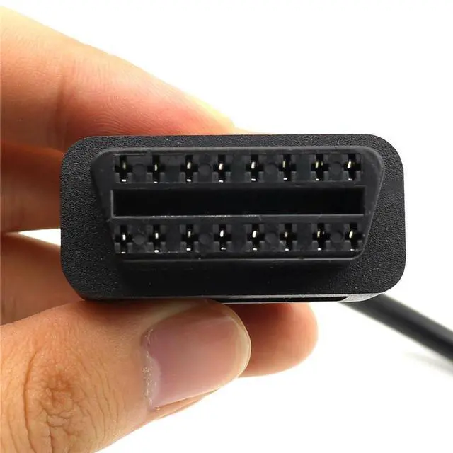 Alt view image 4 of 5 - Yingshan Diagnostic 4 Pin to OBD2 OBDII Cable Harness Adapter for Yamaha