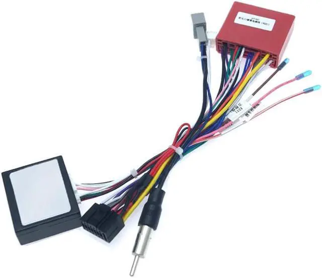 Alt view image 5 of 6 - 16pin Stereo Radio Wiring Harness Power Cable Adapter Canbus Box For Mazda 3
