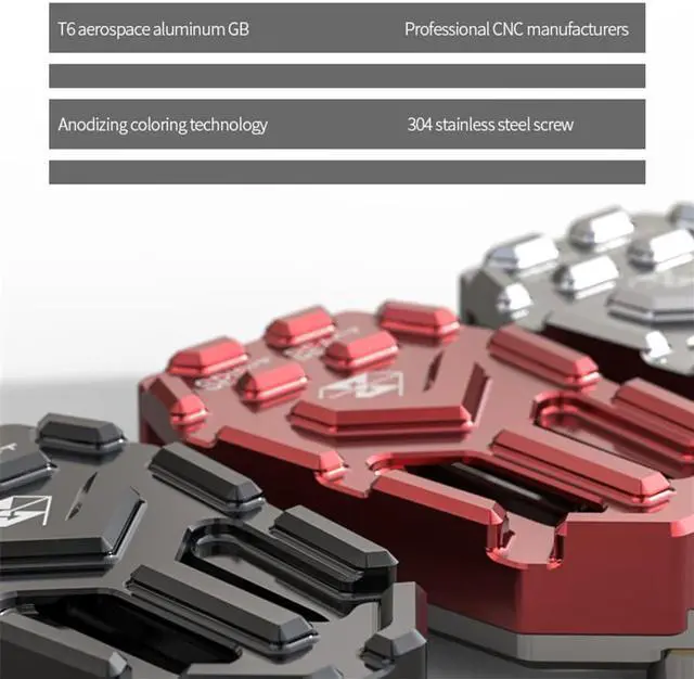 Alt view image 3 of 6 - Furulu Black Aluminum Alloy Motorcycle Brake Pedal Modified Widened Foot Pedal Non-slip