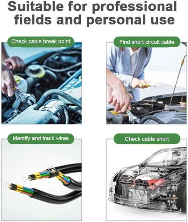 Alt view image 3 of 7 - Paiying Car Cable Wire Short Open Finder Auto Circuits Tracer Circuit Checker Test Leads