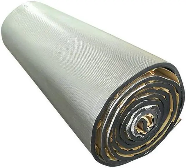 Main image of Paiying 55''x39" Aluminum & Foam Auto Fire Wall Mat Soundproof Noise Insulation Deadener