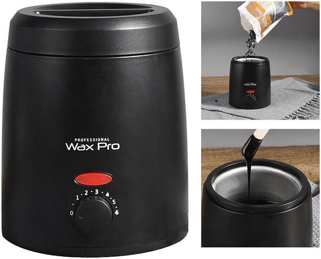 Pro Wax warmer Machine Pot Hot Single Heater Depilatory Home Waxing Kit  Beans