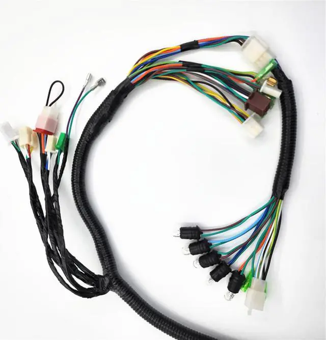 Alt view image 3 of 6 - Paiying Complete Wire Harness For GY6 TaoTao 139QMB Chinese Moped Scooter 50cc 4-Stroke