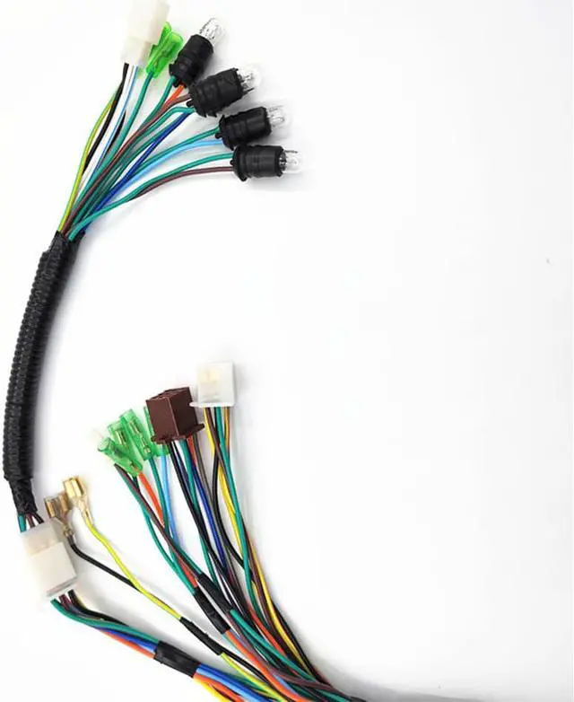 Alt view image 4 of 6 - Paiying Complete Wire Harness For GY6 TaoTao 139QMB Chinese Moped Scooter 50cc 4-Stroke