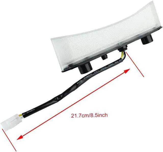 Alt view image 3 of 7 - LED Brake Tail Light Rear Lamp For Yamaha Raptor 700R 2006-2018 YFZ450X 2009-18