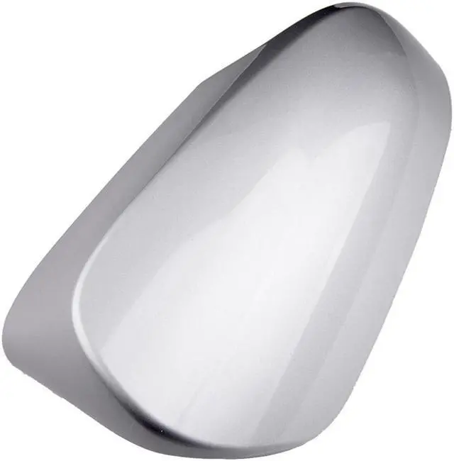 Alt view image 4 of 5 - 1pcs Car Right Side Mirror Silver Cover ABS Cap New For 2014-2019 Toyota Corolla