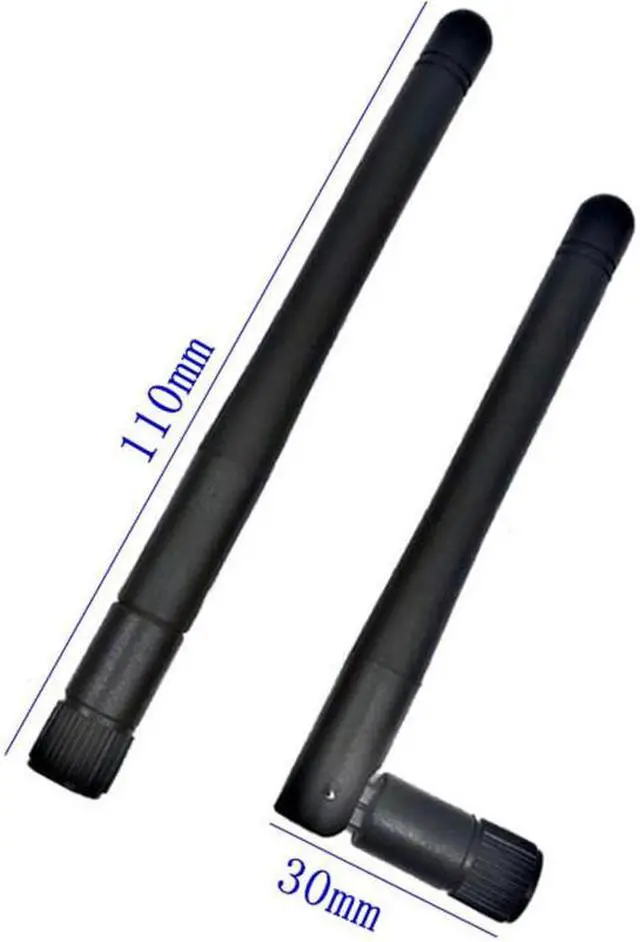 Alt view image 2 of 7 - 5 Pcs SMA Inner Hole Antenna For WiFi 2.4GHz/5Ghz Wireless Router or Card