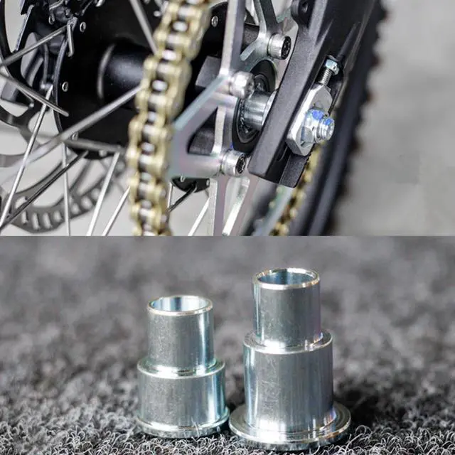 Alt view image 2 of 5 - Acaigel CNC Rear Wheel Hub Spacers Bushing Kit For Surron Sur-Ron Light Bee S X Electric Dirt Bike