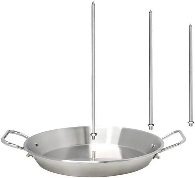 Main image of Vertical Stainless Steel BBQ Skewer Stand 3 Sizes Of Skewers Grill Or Oven