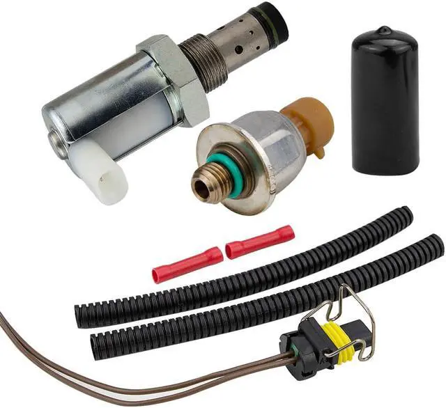 Alt view image 5 of 7 - Acaigel Fuel Pressure Regulator & Sensor Ipr Icp Kit For Ford F250 F350 Super Duty 6.0L