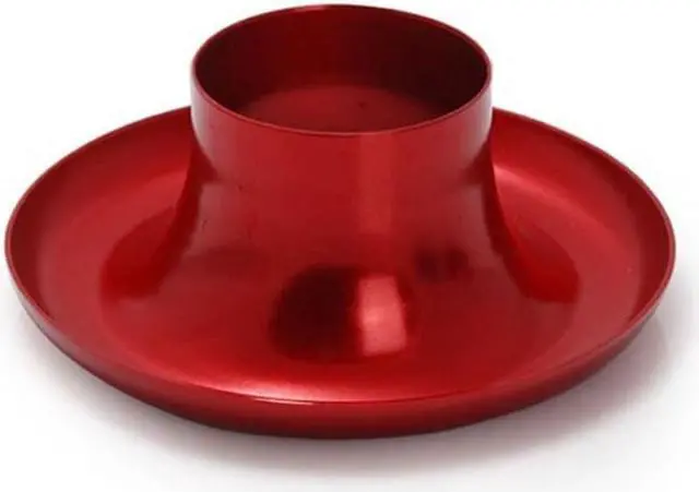 Alt view image 2 of 5 - Acaigel 1x 3 Inch Inlet Red Car Air Intake Turbo Horn Intake Inlet