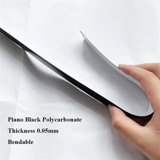 Alt view image 3 of 7 - Acaigel Furulu Car Rear Bumper Lip Diffuser Spoiler Chassis Deflector Rear Side Splitters Apron Flaps For Ford For Mustang 2018-2022