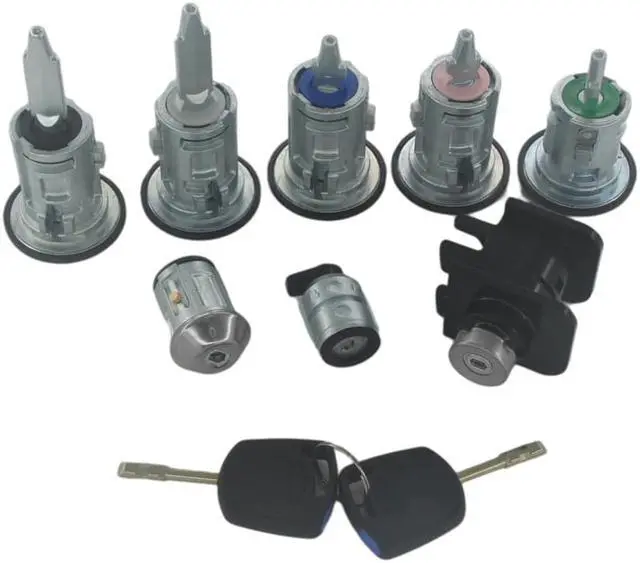 Main image of Acaigel Full Set Lock For 2002-2013 Ford Transit Connect Ignition Switch Door Trunk Hood