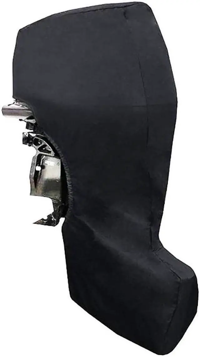 Alt view image 4 of 5 - FYUU Black 60-100HP Boat Full Outboard Motor Engine Storage Cover Full Surrounded Heavy Duty