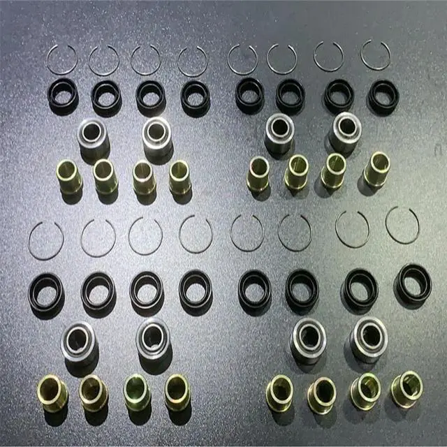 Alt view image 4 of 5 - Acaigel 1 Set Front A Arm Bushings w/ Bearings for For Honda Sportrax TRX300EX 1993-2008