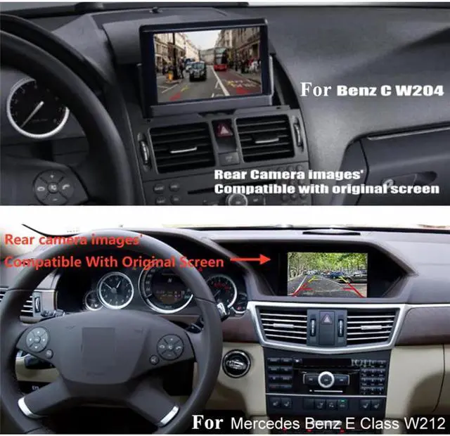 Main image of Paiying Car 8Led Rear View Backup Camera For Mercedes Benz C Class W204 C300 C350 C63 Amg S204 Factory Oem Radio